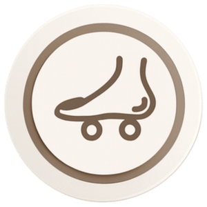 foot roller icon