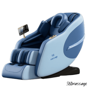 blue massage chair