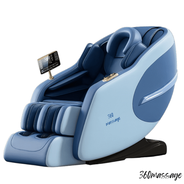 blue massage chair