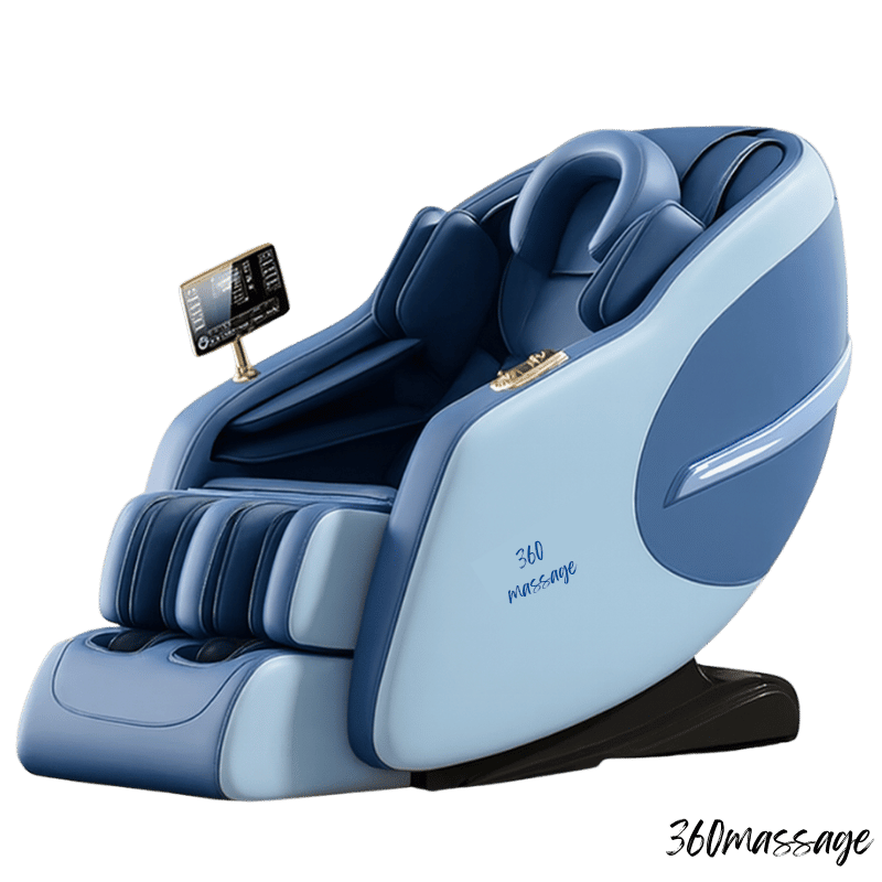 blue massage chair