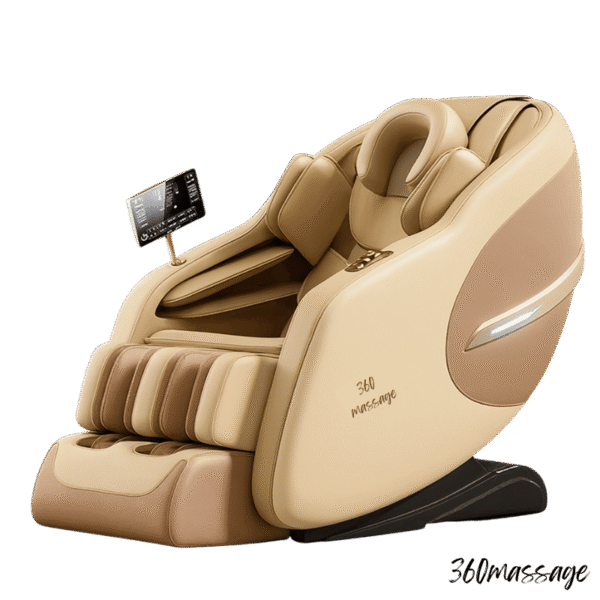 creamy massage chair