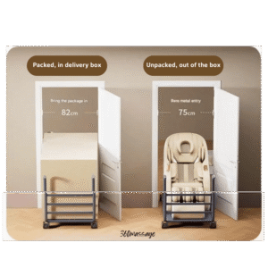 massage chair dimentsions