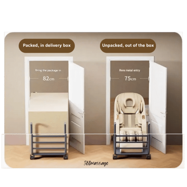 massage chair dimentsions