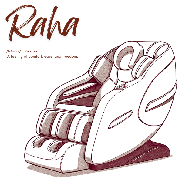 raha massage chair cartoonish