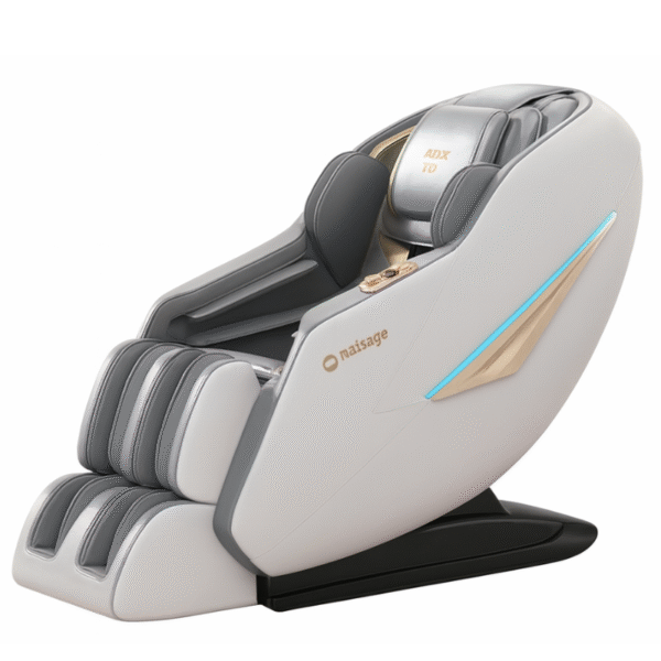 white massage chair
