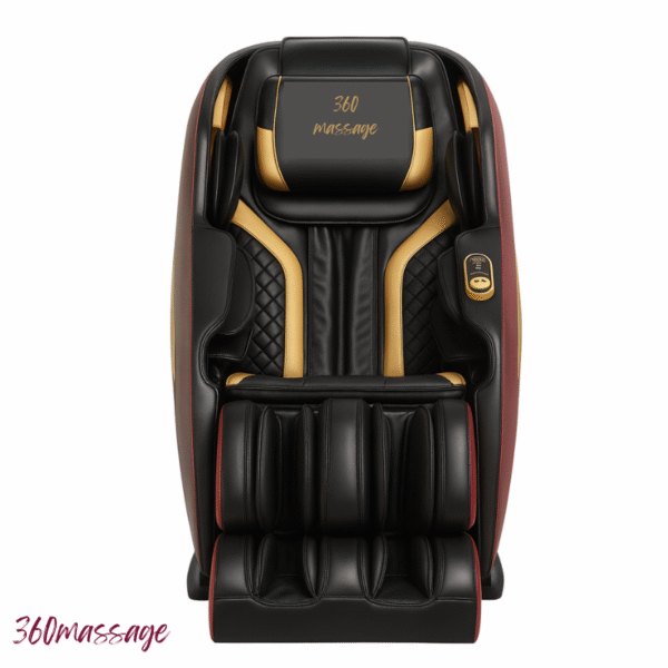 front view of massage chair
