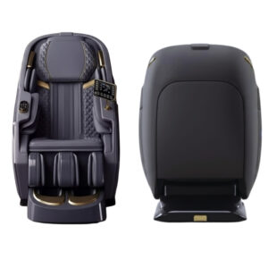 back and front of massage chair