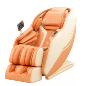 orange massage chair