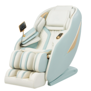white massage chair