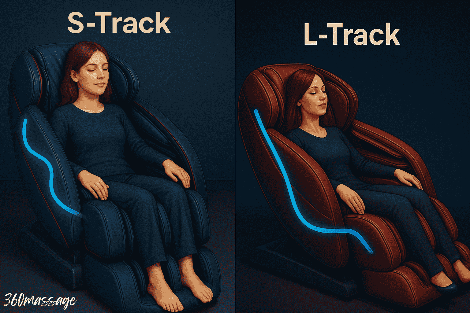 S track and L track