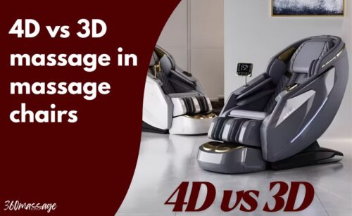 differences between 3D and 4D massage chairs