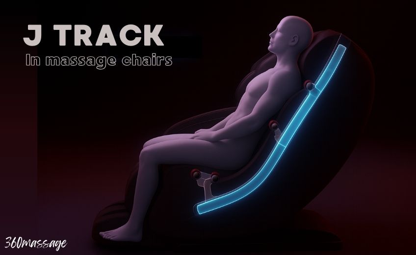 J track in massage chair