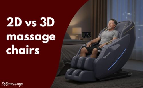 differences between 2d and 3d massage chairs