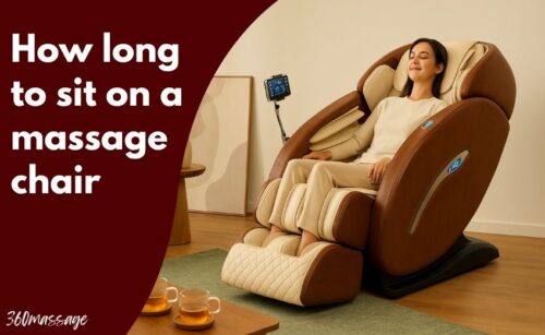 How long should I sit on a massage chair?