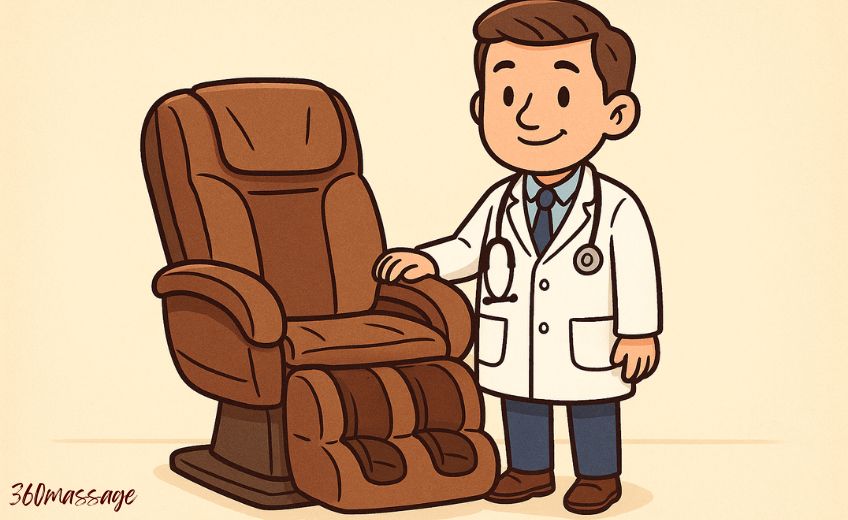 doctor and massage chair