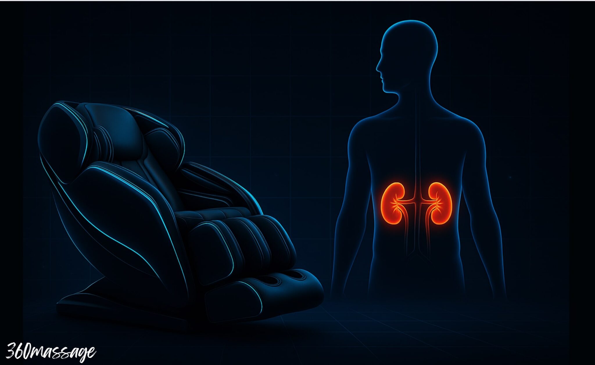 massage chairs hurt kidneys