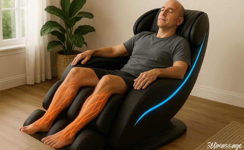 Benefits of massage chairs for leg circulation