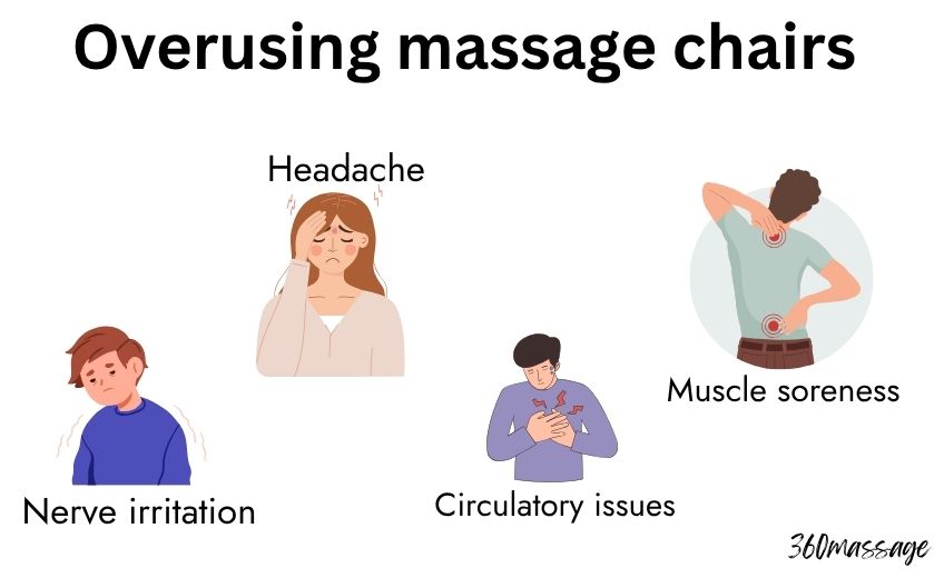 overusing massage chairs