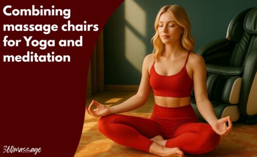 massage chair and yoga