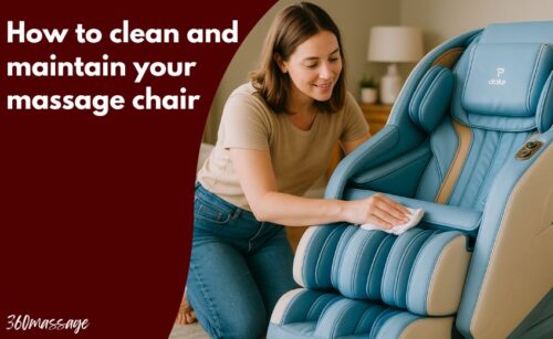 how to clean massage chairs