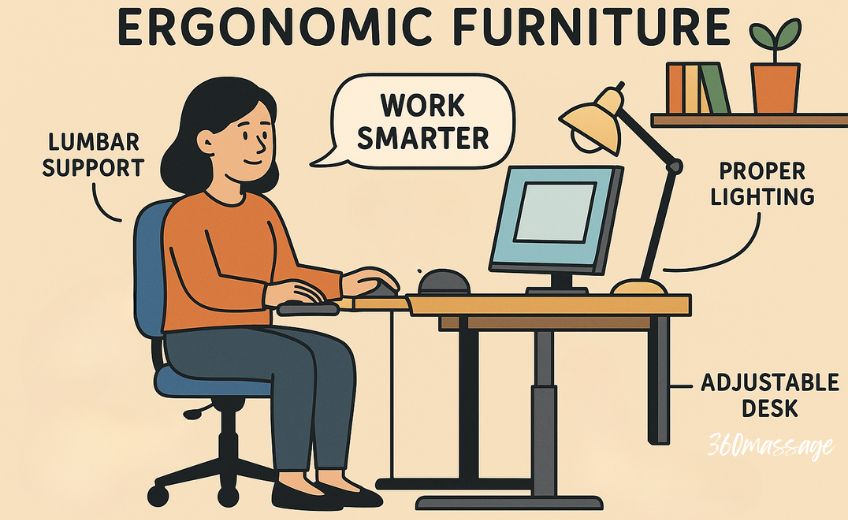 ergonomical furniture for wellness