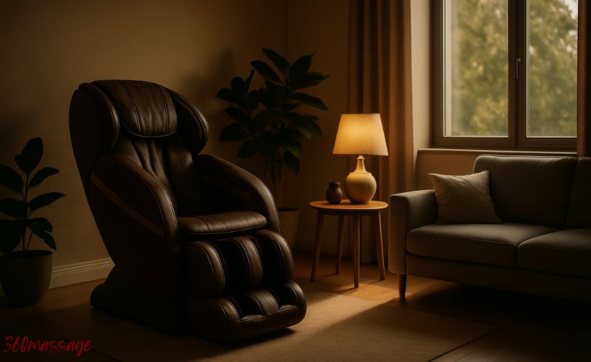 massage chair in home