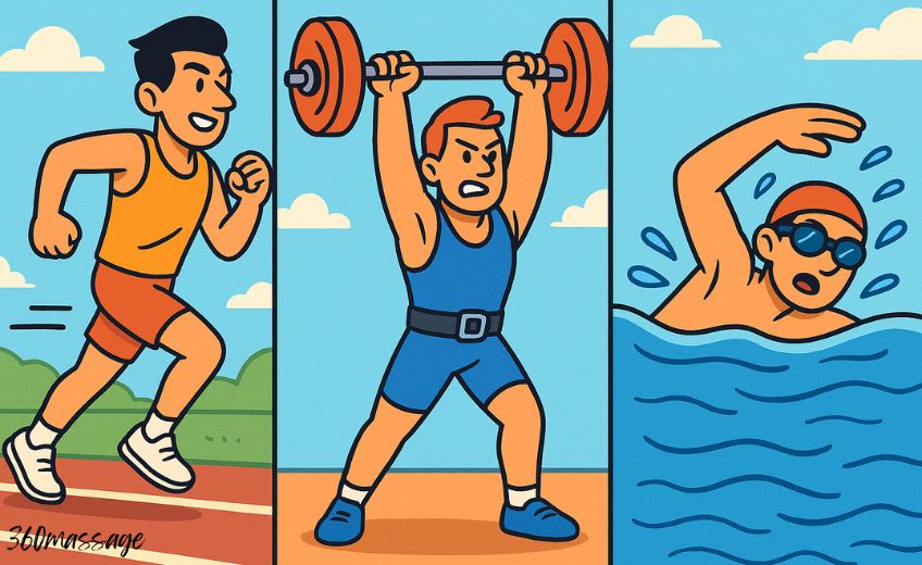 massage chairs for different athletes