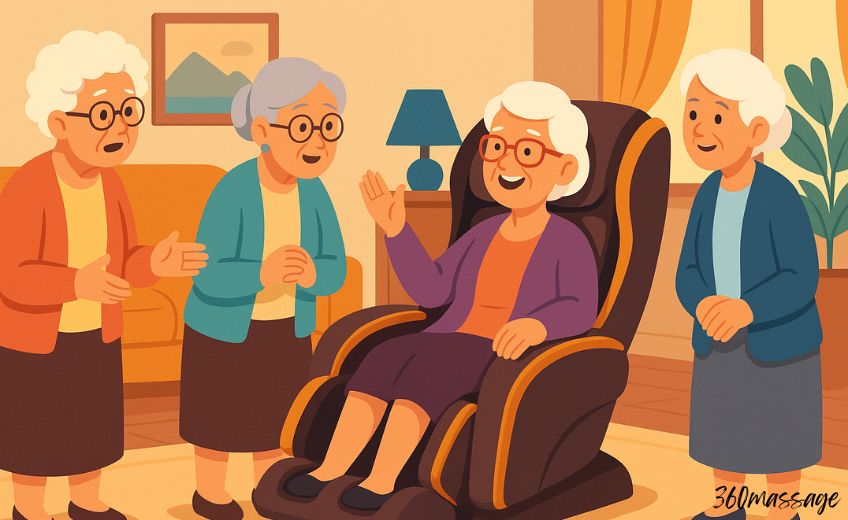 massage chair for old people