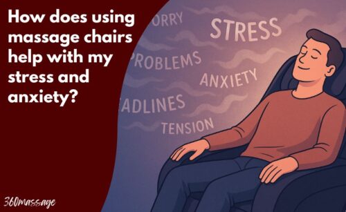 stress relief with massage chair