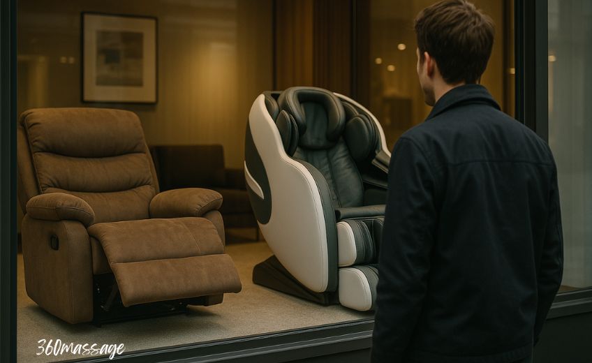 choose recliner or massage chair