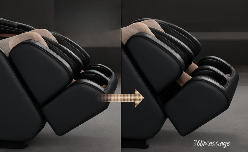 body adjustment in massage chairs