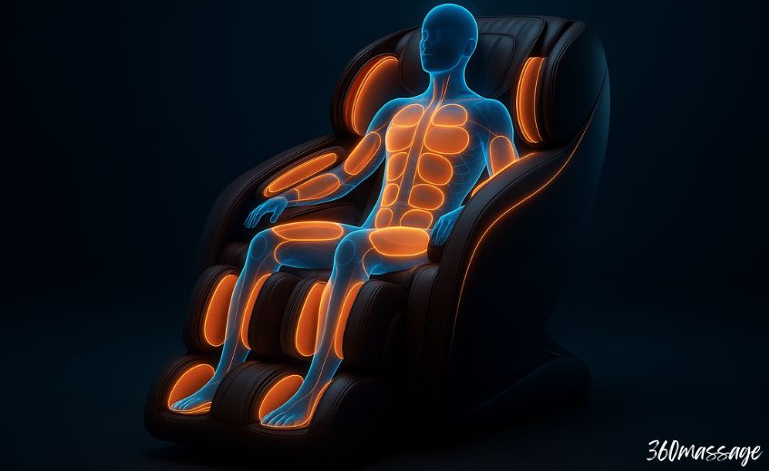 airbags in massage chair