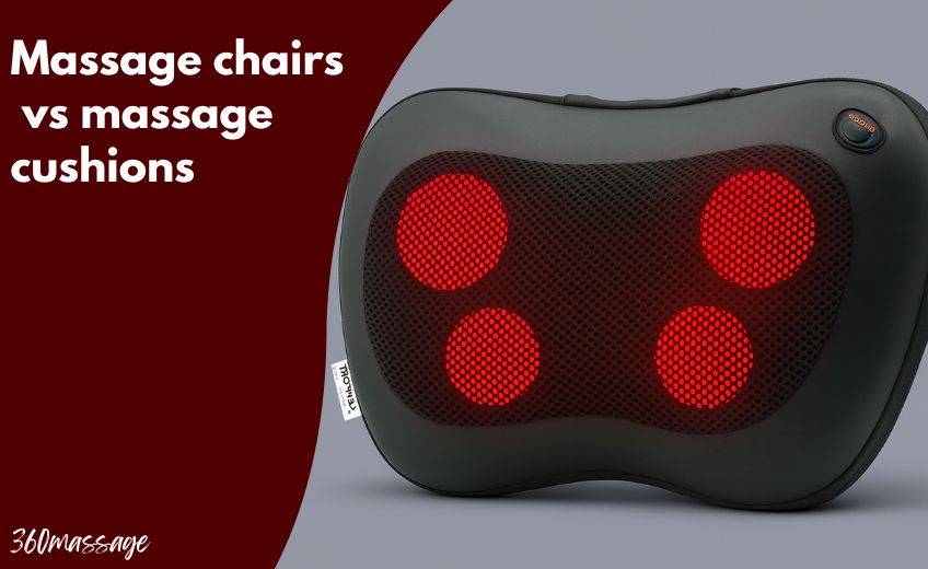 massage chairs or massage cushions