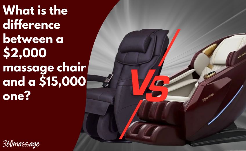 differences of cheap and expensive massage chairs