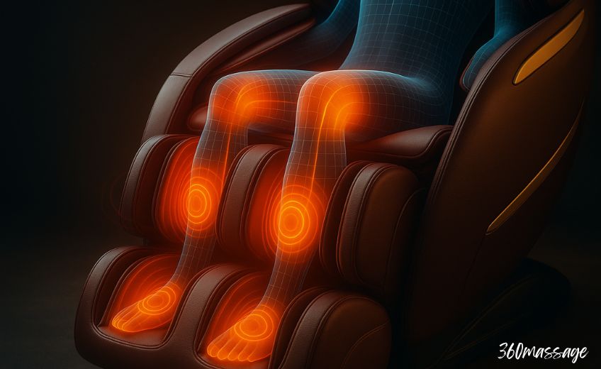 heating in massage chairs