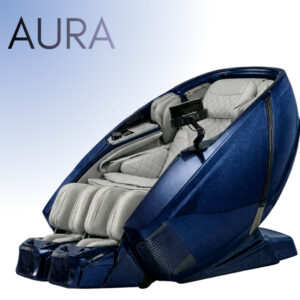 blue massage chair