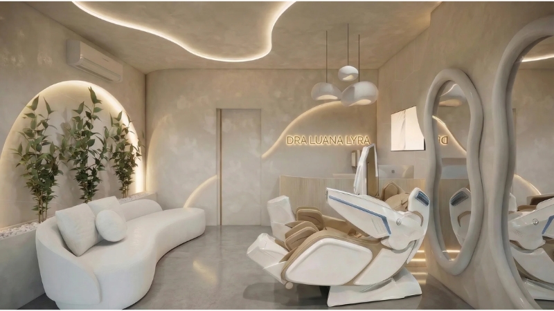 Massage chairs for SPA 4 massage chair in spa