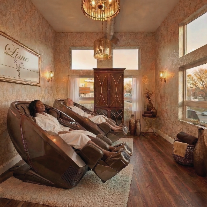 Massage chairs for SPA 3 massage chair in SPA