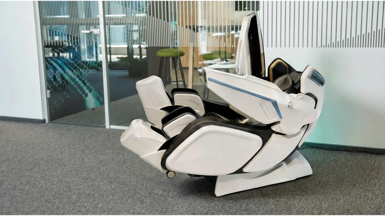 Massage chairs for gyms 6 massage chairs in the office