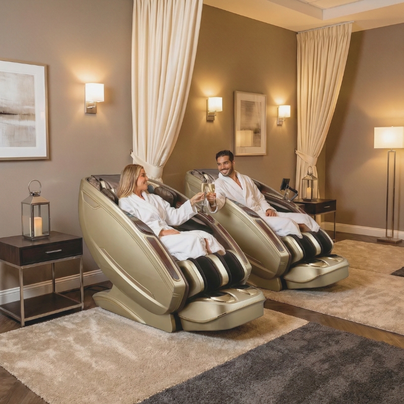 Massage chairs for SPA 2 massage chair in SPA