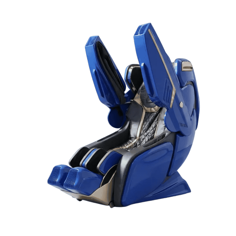 blue massage chair
