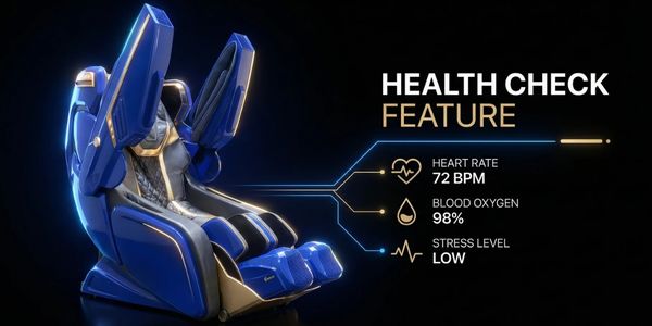 heart rate feature massage chair