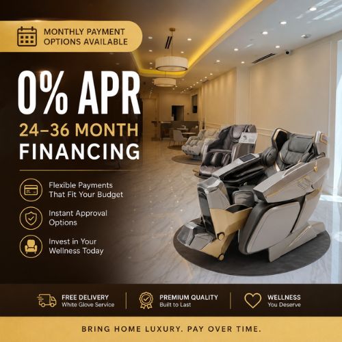 monthly financing massage chair sale