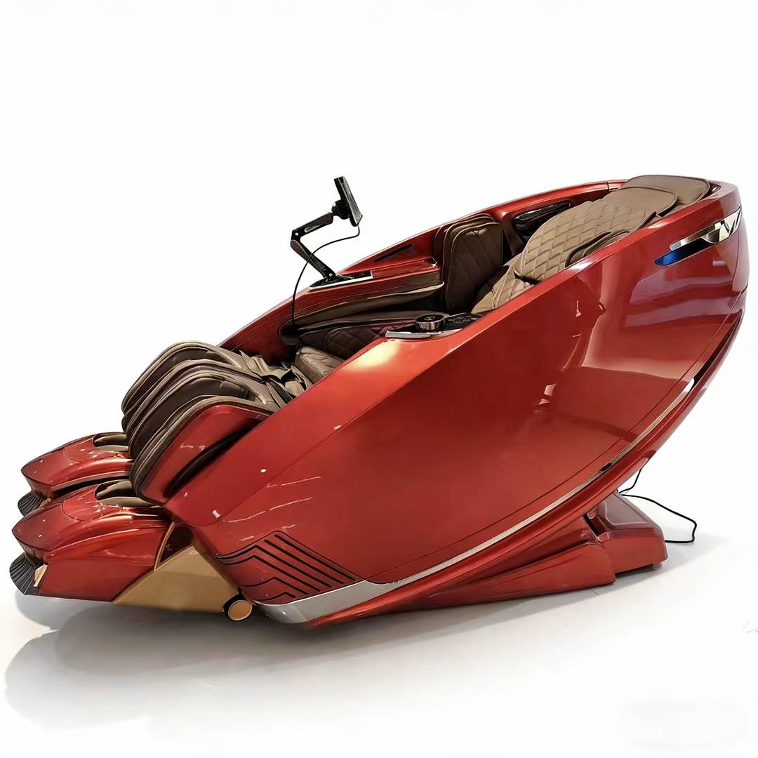 red massage chair