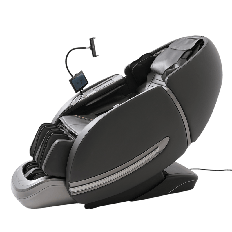 premium grey massage chair called raha
