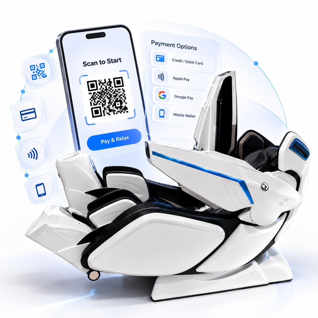 Vending Massage Chairs 1 weltron vending chair